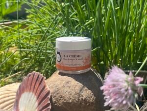 crème visage naturelle fleur d'oranger noisette